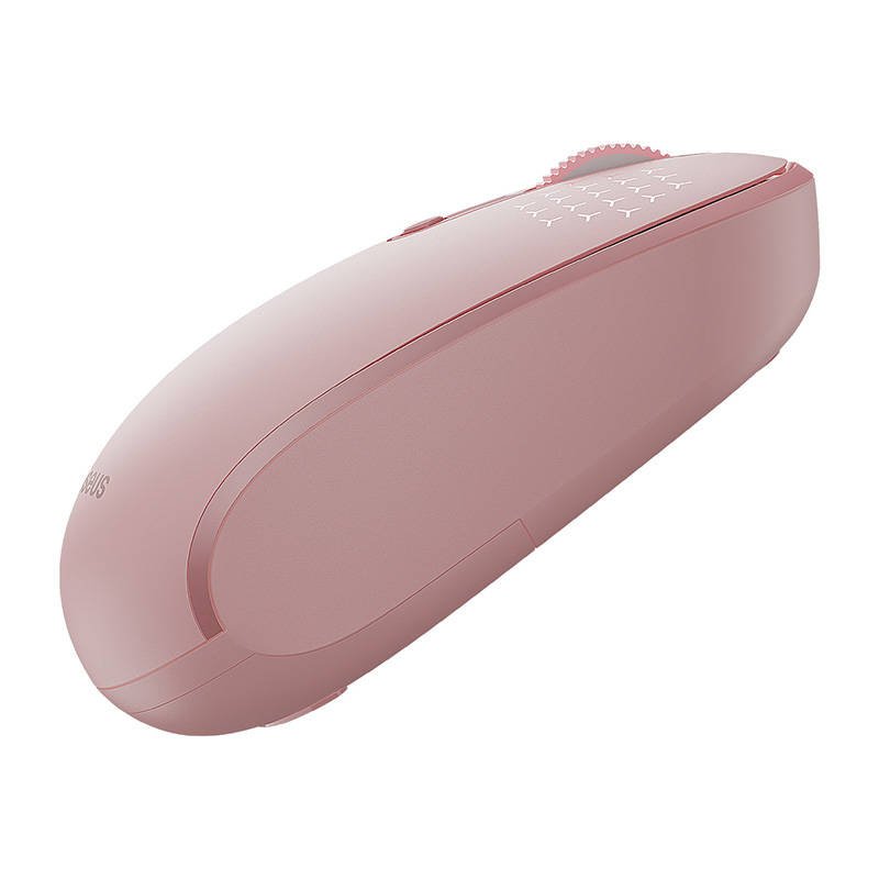 Wireless mouse Baseus F01B Tri-mode  2.4G BT5.0 1600 DPI (pink)
