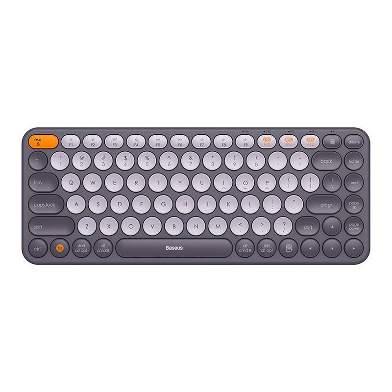 Wireless Tri-Mode KeyboardBaseus K01A  (Frosted Gray)