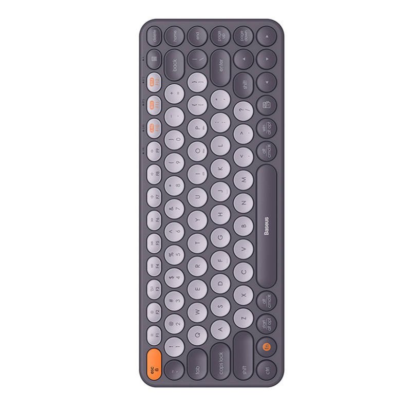 Wireless Tri-Mode KeyboardBaseus K01A  (Frosted Gray)