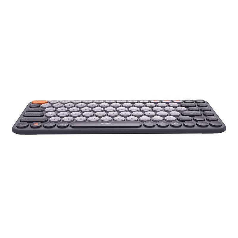 Wireless Tri-Mode KeyboardBaseus K01A  (Frosted Gray)