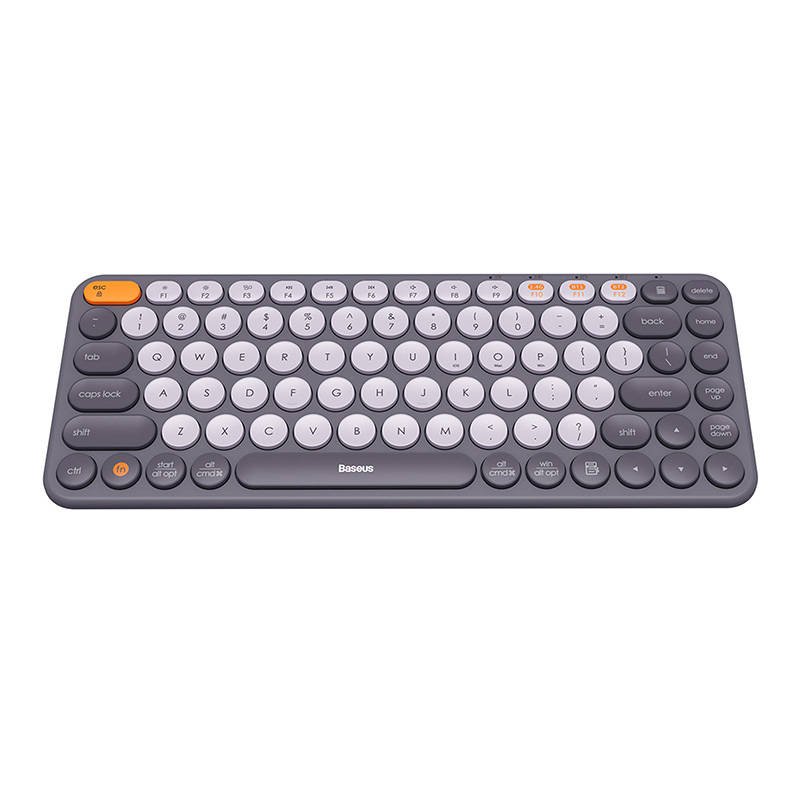 Wireless Tri-Mode KeyboardBaseus K01A  (Frosted Gray)