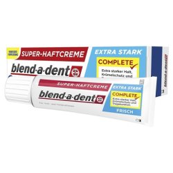 Blend-a-dent Super Strong Complete Denture Adhesive Fresh - New