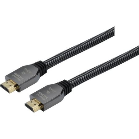 DACOMEX HDMI 2.0 Cord metal braid GRS - 5m