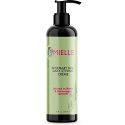 Mielle Organics Rosemary Mint Multi-Vitamin Daily Styling Creme for Curly Hair Definition 240ml