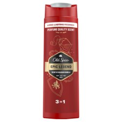 Old Spice Epic Legend Shower Gel & Shampoo For Men - 400 Ml