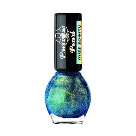 Miss Sporty Precious Pearl Nail Polish 7ml - Turquoise Sand Pearls