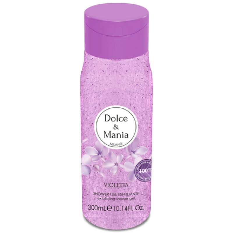 Dolce & Mania Violetta Shower Gel Scrub 300 Milliliters