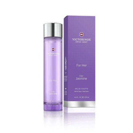 Victorinox Swiss Army For Her Lilac Jasmine Eau de Toilette Women Perfume with Berry and Lilac Floral and Sensual Vegan