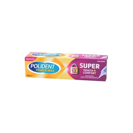 Haleon Italy Srl Polident Power Max Super Hold Cream For Dentures Neutral Flavor 40 Gr