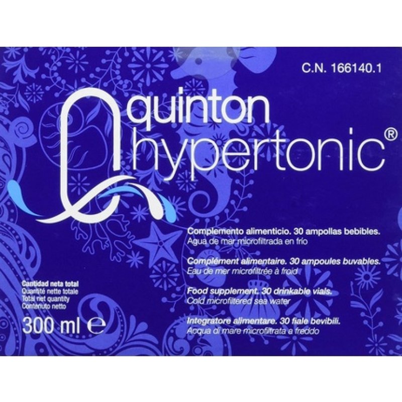 Quinton Hypertonic - Pack of 30 Ampoules