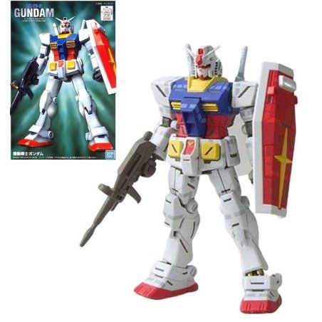 GUNDAM - 1/144 FG Gundam - Model Kit 13cm