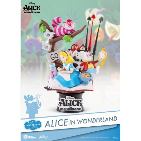 ALICE - D-Select - Alice in Wonderland Diorama - 18cm