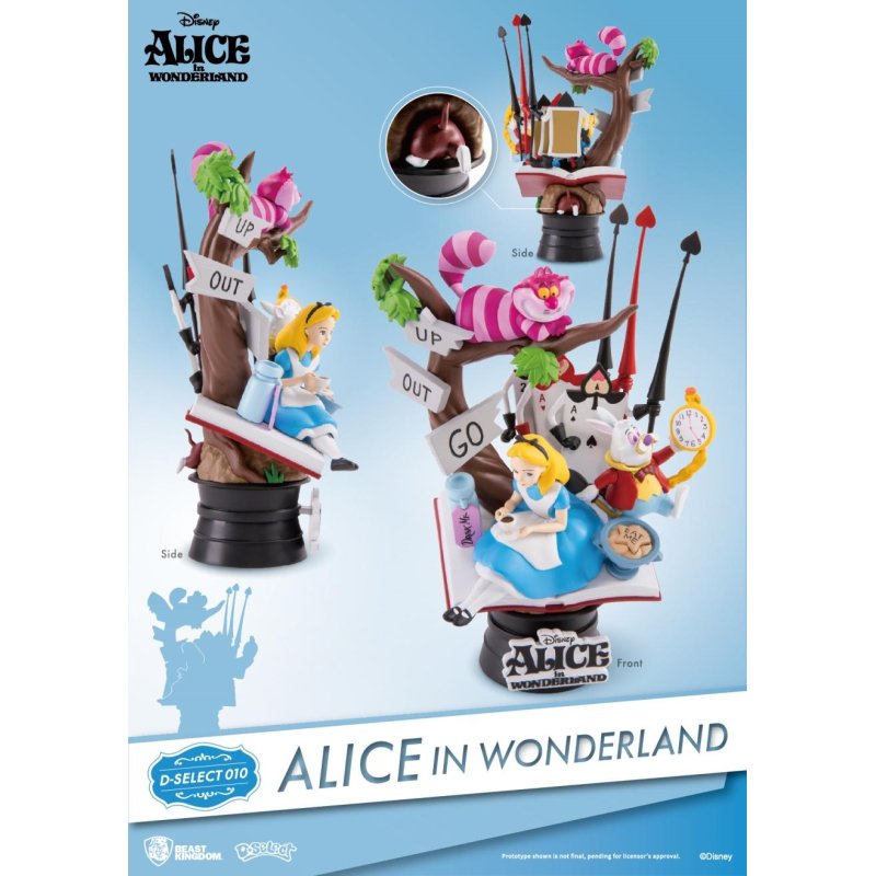 ALICE - D-Select - Alice in Wonderland Diorama - 18cm