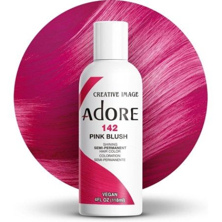Adore Shining Semi-Permanent Hair Colour 142 Pink Blush 118ml