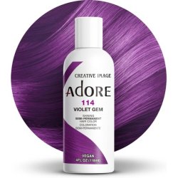 Adore Shining Semi-Permanent Hair Colour 114 Violet Gem 118ml