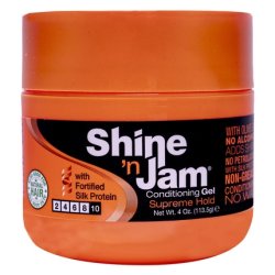 Ampro Shine 'N Jam Conditioning Gel Supreme Hold 4.0 Oz