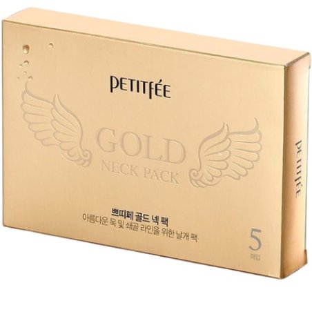 Petitfee Gold Neck Pack for Firm and Silky Neck