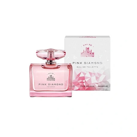 Eau De Milano Pink Diamond Eau De Toilette For Women 100 Ml Spray
