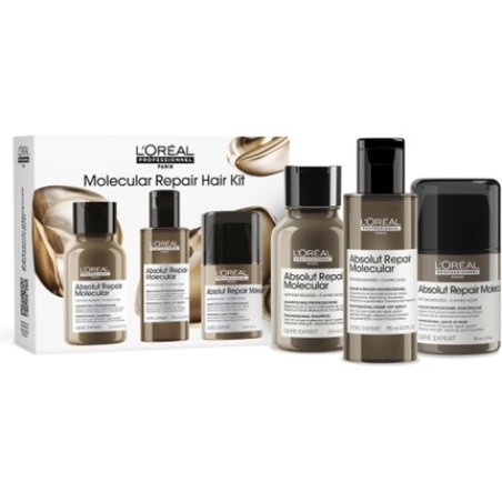 L'Oreal Professionnel Absolut Repair Molecular Shampoo Rinse-Off Serum & Leave