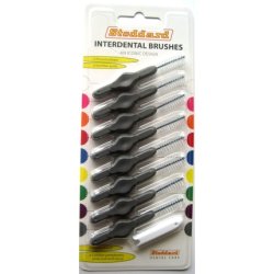 Stoddard ICON Soft Interdental Brushes X Large 9mm Gray - Pack of 8