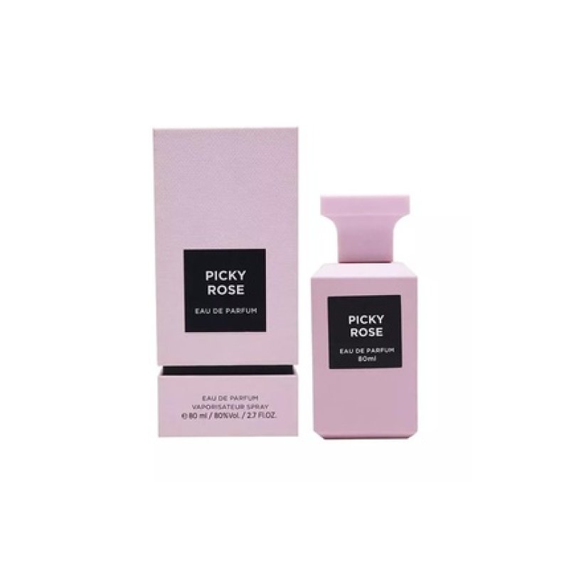 Fragrance World Picky Rose EDP 80ml Perfume for Women Amber Vanilla Fragrance Exclusive Luxury Niche Made in UAE