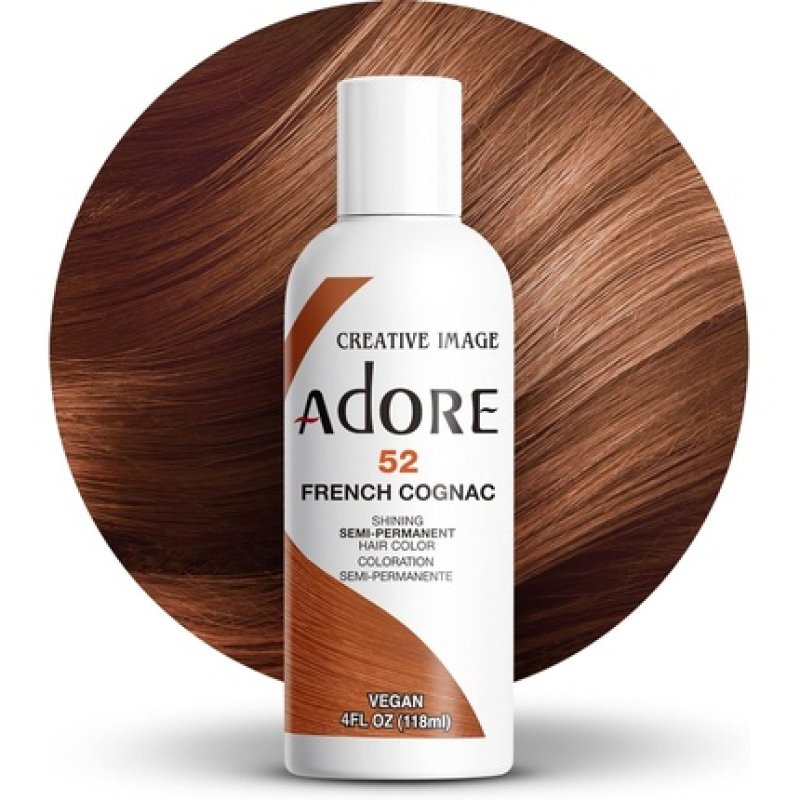 Adore Shining Semi-Permanent Hair Colour 52 French Cognac Beige 118ml