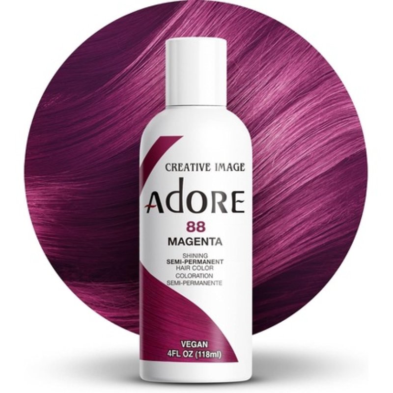 Adore Shining Semi-Permanent Hair Colour 88 Magenta 118ml