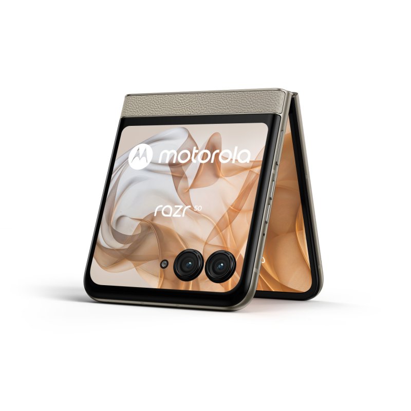 Motorola razr 50 17.5 cm (6.9") Dual SIM Android 14 5G USB Type-C 8 GB 256 GB 4200 mAh Sand