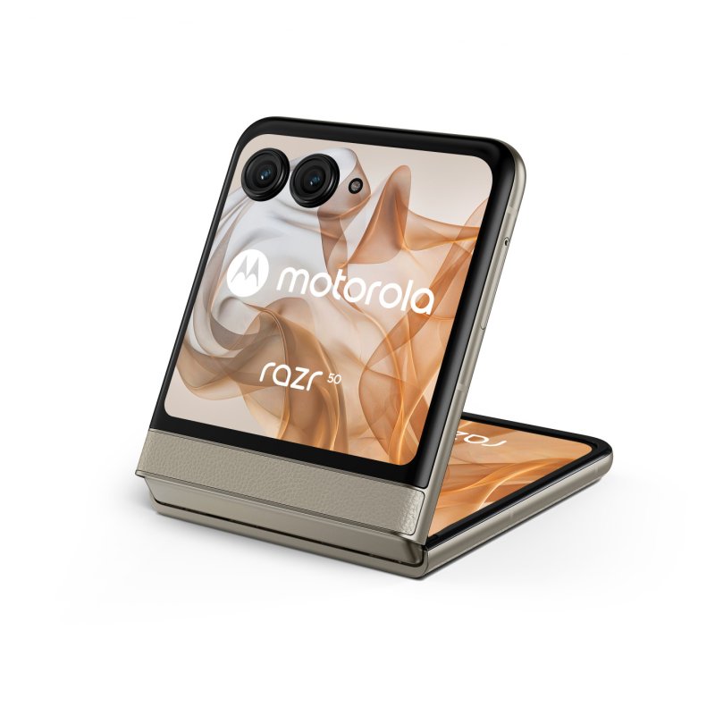 Motorola razr 50 17.5 cm (6.9") Dual SIM Android 14 5G USB Type-C 8 GB 256 GB 4200 mAh Sand