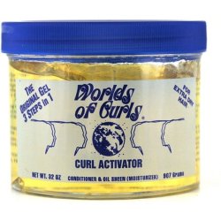 World of Curls Extra Dry Gel Activator 32oz