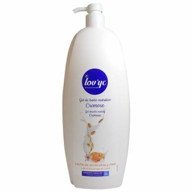Lovyc Creamy Almond Milk and Honey Shower Gel 2000ml