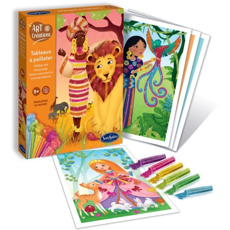 TABLEAU PAILLETER PRINCESSES