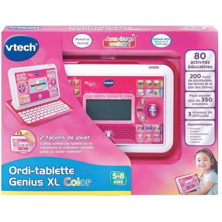 ORDI TABLETTE GENIUS XL ROSE