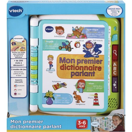 VTech Jouets Electroniques Educatifs MON PREMIER DICTIONNAIRE PARLANT