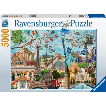 Ravensburger Big City Collage Jeu de puzzle Ville