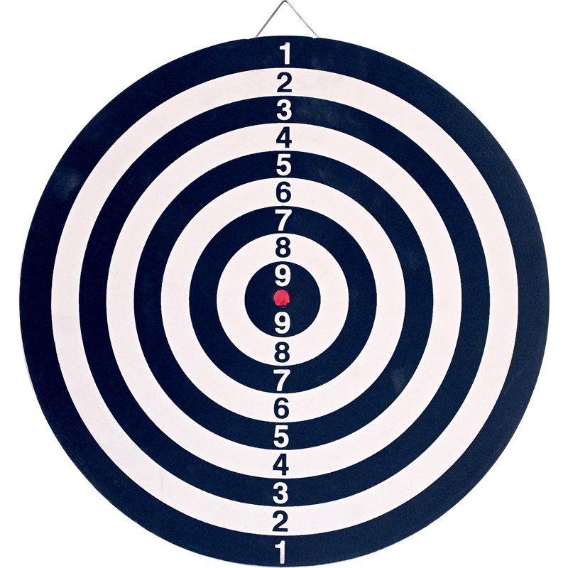 CIBLE 45CMX2CM + 6 FLECHES O2P