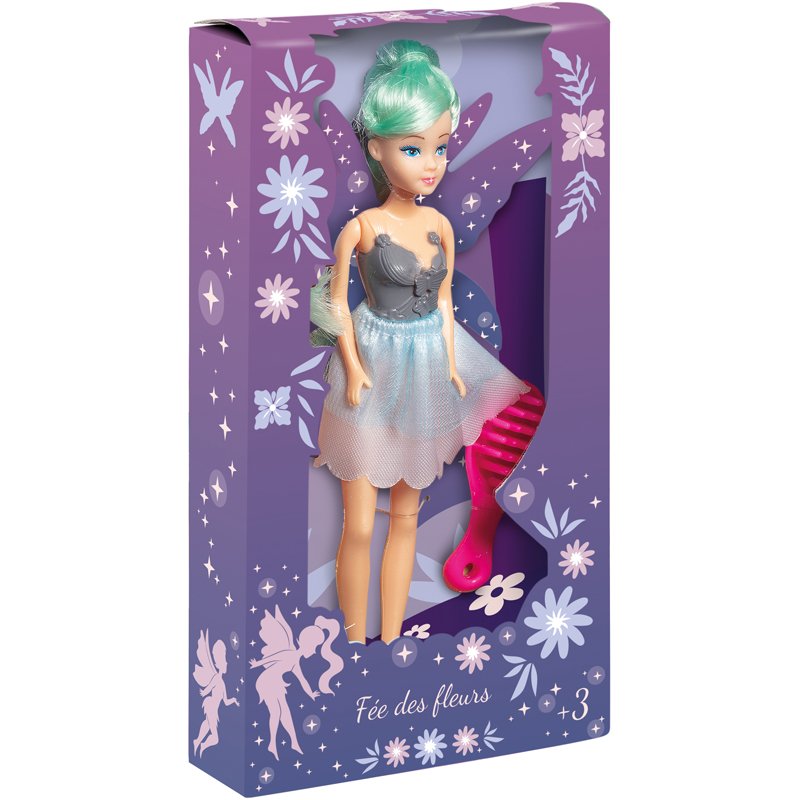 poupee fee 18cm - assortiment, modèle choisi aléatoirement
