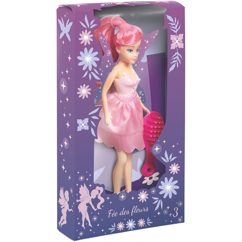 poupee fee 18cm - assortiment, modèle choisi aléatoirement