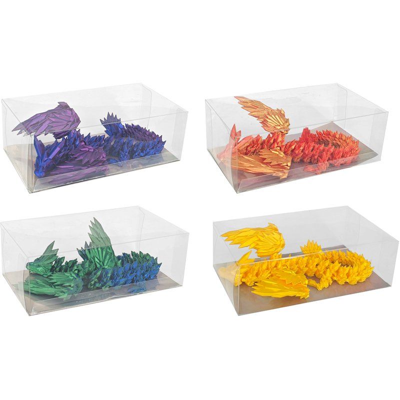 dragon 22cm 3d - assortiment, modèle choisi aléatoirement