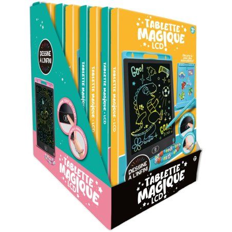 tablette lcd - assortiment, modèle choisi aléatoirement