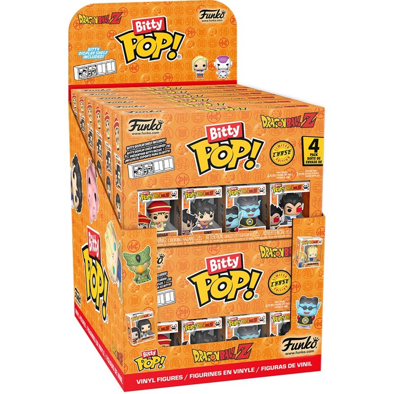 set 4 pop dbz - assortiment, modèle choisi aléatoirement