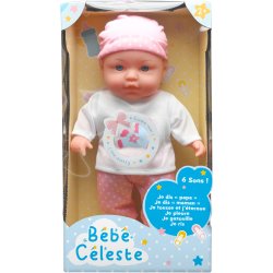 poupon 30cm 6 sons - assortiment, modèle choisi aléatoirement