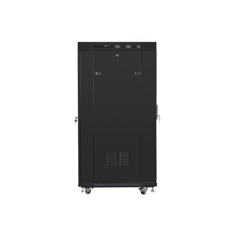Lanberg FF01-8027-12BL étagère 27U Rack autonome Noir