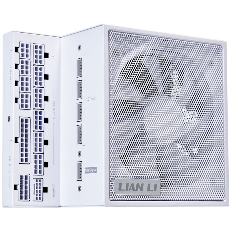 Lian Li EDGE EG1000 80 PLUS Platinum Netzteil, PCIe 5.1, ATX 3.1 - 1000 Watt, weiß
