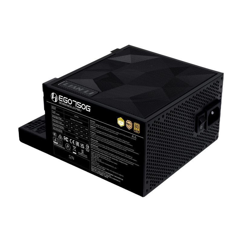 Lian Li EDGE EG750 80 PLUS Gold Netzteil, PCIe 5.1, ATX 3.1 - 750 Watt, schwarz