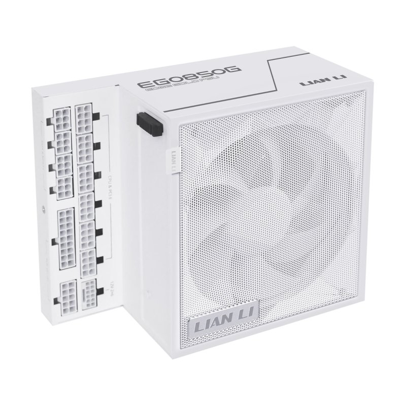 Lian Li EDGE GOLD 850 80 PLUS Gold Netzteil, PCIe 5.1, ATX 3.1 - 850 Watt, weiß