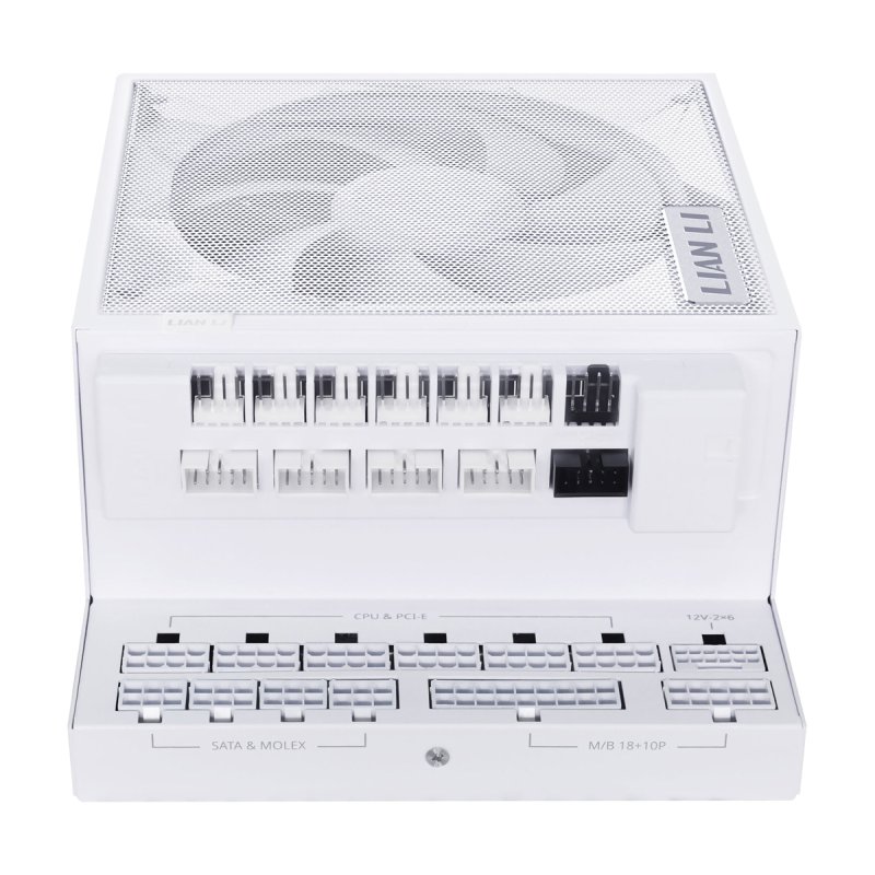 Lian Li EDGE GOLD 1200 80 PLUS Gold Netzteil, PCIe 5.1, ATX 3.1 - 1.200 Watt, weiß, inkl. USB-Hub