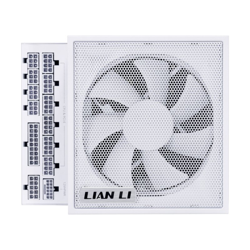 Lian Li EDGE EG0850 80 PLUS Platinum Netzteil, PCIe 5.1, ATX 3.1 - 850 Watt, weiß