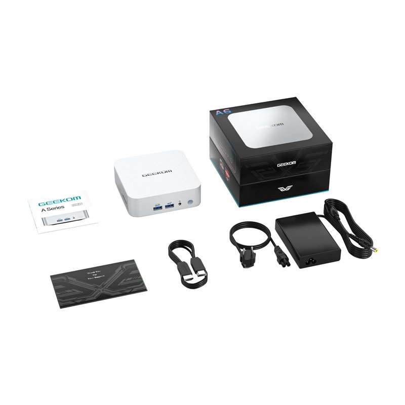 GEEKOM Mini PC A6 Ryzen 7 6800H 32GB RAM 1TB Win11 Pro