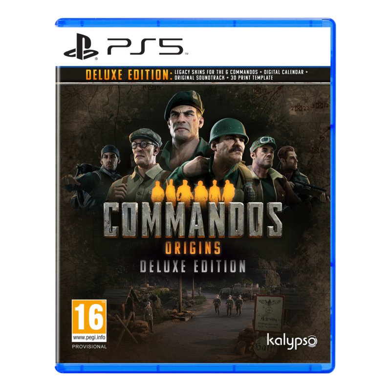 Kalypso Commandos: Origins Deluxe Edition (PS5) Multilingue PlayStation 5